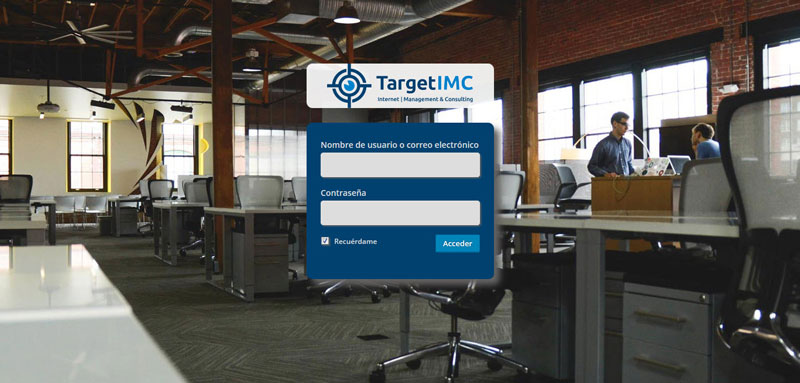 Login Personalizado TargetIMC
